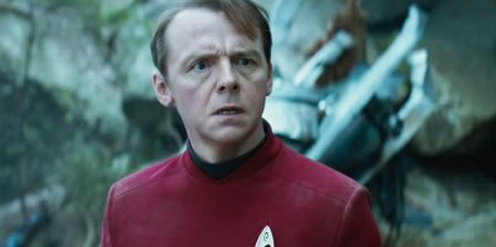 Simon Pegg was "irked" over his Star Trek role