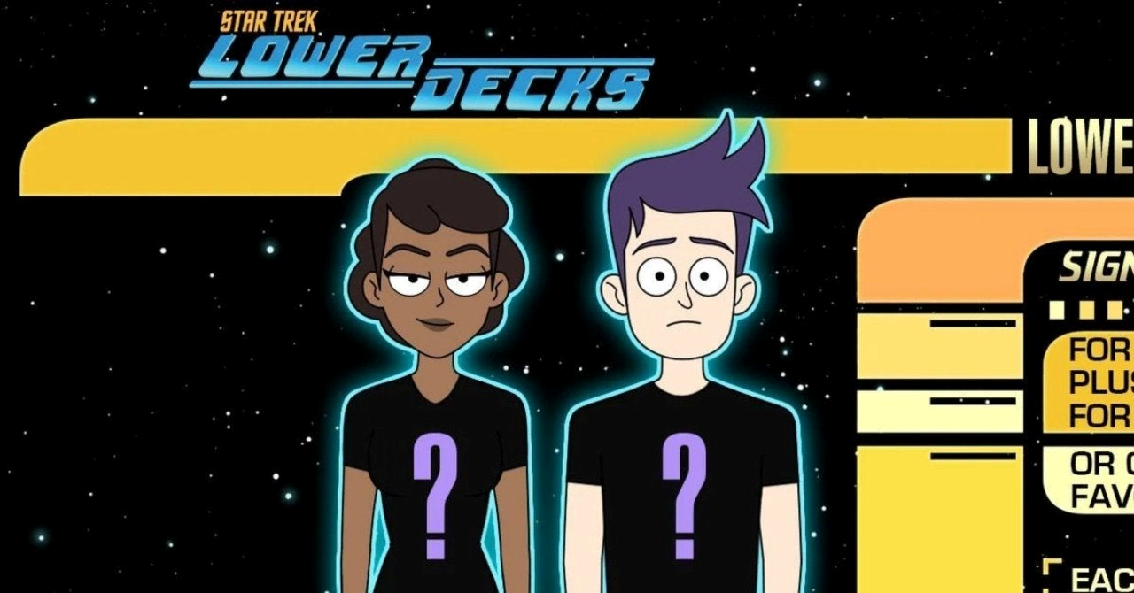 Star Trek: Lower Decks Gets Its Own T-Shirt Club